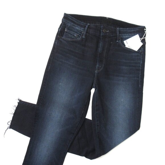 NWT Mother High Waisted Looker Ankle Fray in Last Call Stretch Skinny Jeans 29 - Picture 5 of 10